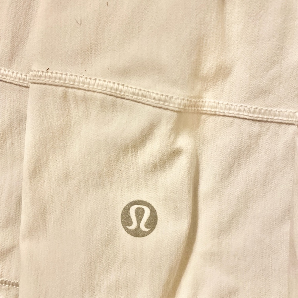 Lululemon Tennis Skort - 4 white , nylon spandex - Picture 3 of 5